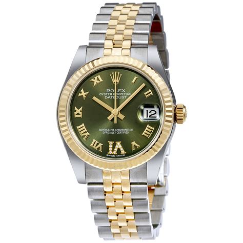 diamond roman numeral rolex|Rolex watch with roman numerals.